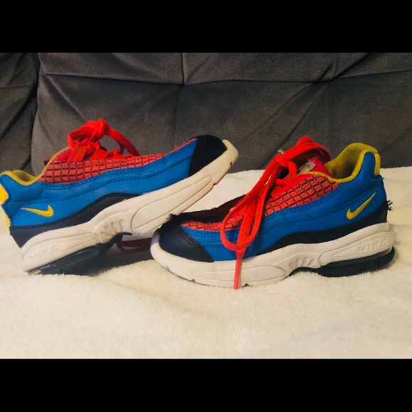 Toddler boys Nike Air Max 95 (Spider-Man edition) - Picture 1 of 2
